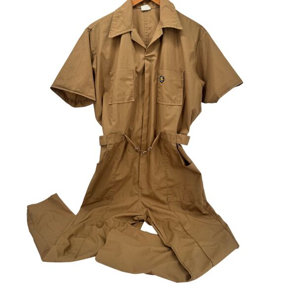 Para-Suit Coveralls Mens 42 American Classic Utility Work Vintage Made in USA - Picture 1 of 12